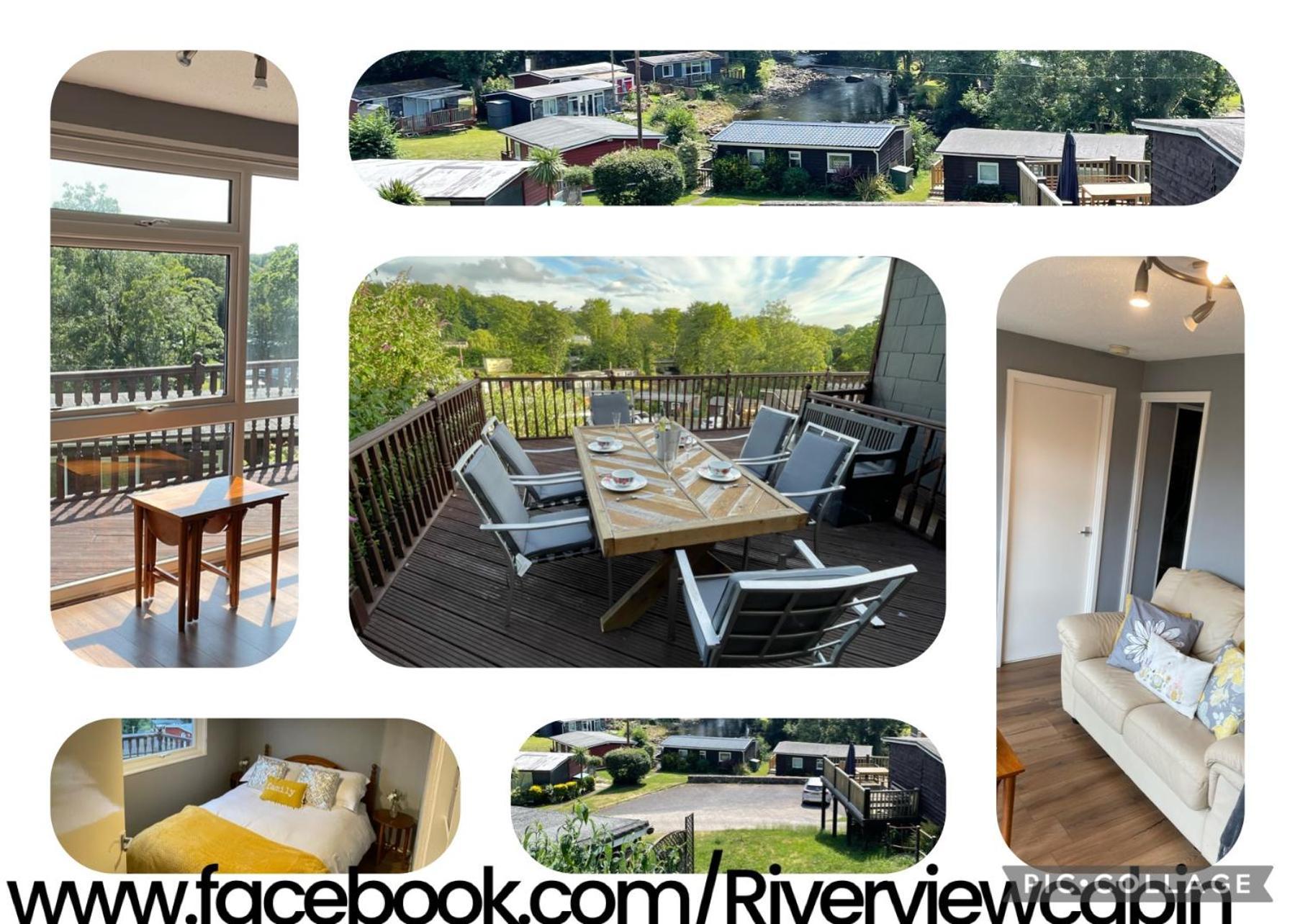 180 River View Cabin Caeathro Екстер'єр фото